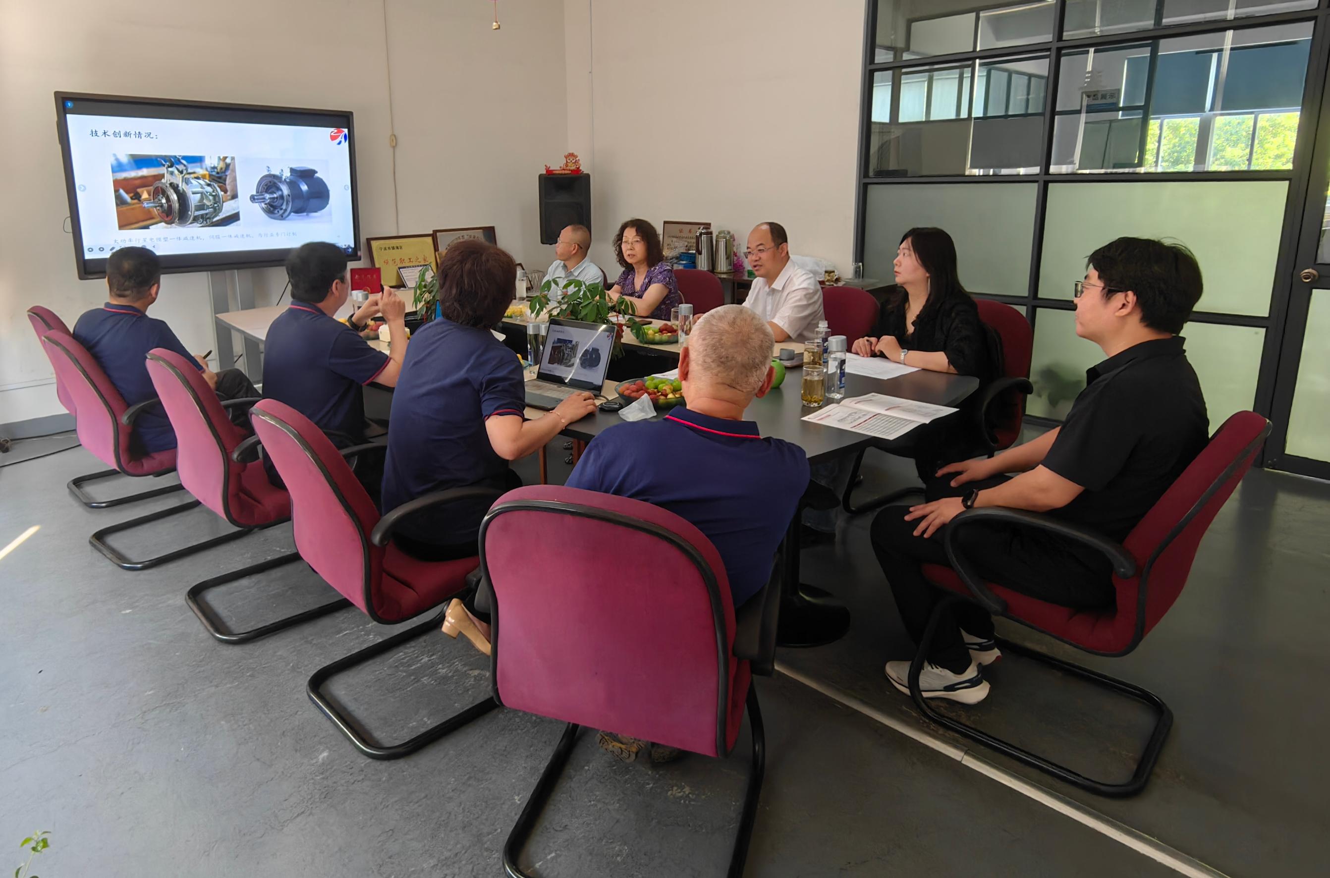 中國通用機械協會專家蒞臨我司調研(yán)指導